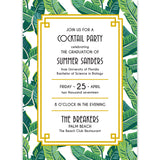 PALM LEAF INVITATIONS