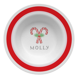 Personalized Peppermint Kids Bowl