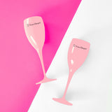 Rose All Day Pink Champagne Flute
