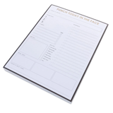Punch Today Large Notepad