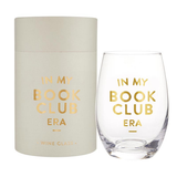 Book Club ERA Stemless Wine Glass