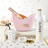 Birthday Drinks Acrylic Beverage Bucket