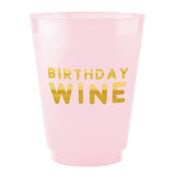 BIRTHDAY WINE FROST FLEX CUPS