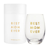 Best Mon Ever Stemless Wine Glass