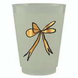 Gold Bow Frost Flex Cups