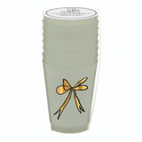 Gold Bow Frost Flex Cups
