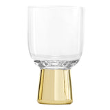 Gold-Plated Modern Highball Glass