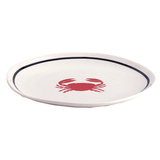 Crab Melamine Appetizer Plate