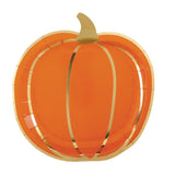 DIE CUT PUMPKINS PLATES