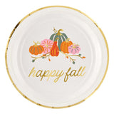 HAPPY FALL ROUND PLATE