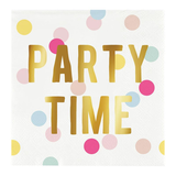 Party Time Paper Beverage Napkins