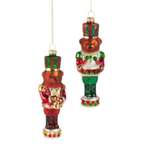 TEDDY NUTCRACKER ORNAMENTS
