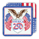 Square 250 America Coasters