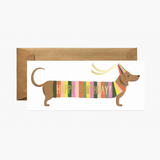 Hot Dog Money Holder Birthday Card