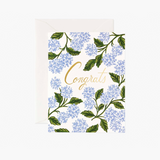 Hydrangea Congrats Card