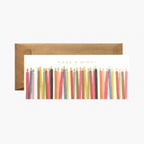 Make A Wish Candles Money Holder Birthday Card