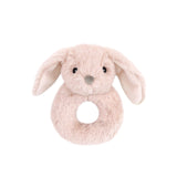 Plush Rattle Faith Bunny Pink