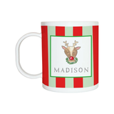 Personalized Reindeer Fun Kids Mug