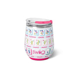 MAHJONG 12 OZ. STEMLESS WINE CUP
