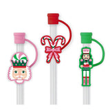 Sugar Plum Soldiers Straw Topper Set