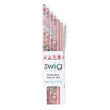 SUGAR PLUM SOLDIERS REUSABLE STRAW