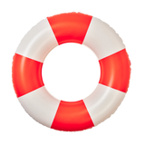 SunnyLife Tube Pool Ring Red Stripe Pool Party