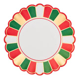 JOYFUL CHRISTMAS DINNER PLATES