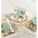 Seashell Hors D'Oeuvre Picks in Gift Box