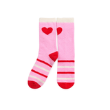 HEART SOCKS PINK