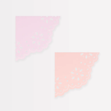 Multi Small Broderie Anglaise Lace Paper Napkins