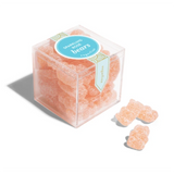 Small Sparkling Rose Bears Candy Cube
