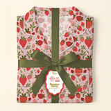 X- LARGE - Strawberry Fields Slumber Party Pajama Shorts Set