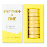 EVERYTHING IS FINE - SHOWER STEAMERS - SEA SALT + CITRUS + NEROLI