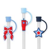 Miss Independence Straw Toppers