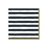 Bold Strokes-Black Luncheon Napkin