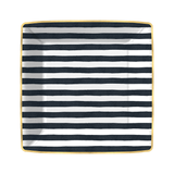 Bold Strokes-Black Paper Dinner Plate