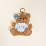 Alpha Delta Pi Teddy Bear Bag Charm