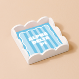 Alpha Delta Pi Scallop Trinket Tray