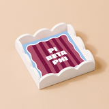 Pi Beta Phi Scallop Trinket Tray