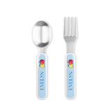 Personalized School Days Kids Fork & Spoon