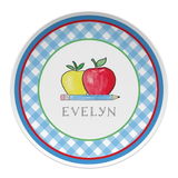 Personalized School Days Kids Plate