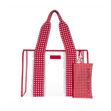 Cherry Gingham Jelly Tote