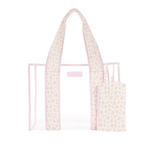 Ditsy Floral Jelly Tote w/ Phone Pouch