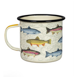Fish Enamel Mug