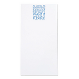 Totallly Flexible Magnetic Notepad