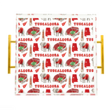 Tuscaloosa Pattern Acrylic Tray