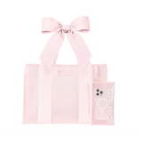 Beach Bow Tote Bag w/Phone Pouch