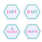 Let's Mahj Paper Coasters