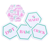 Let's Mahj Paper Coasters