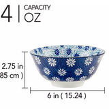Large Carnival Blue All Purpose Bowl